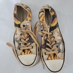 Converse All Star Low Cut Men's Patterned   Sneakers Size 7